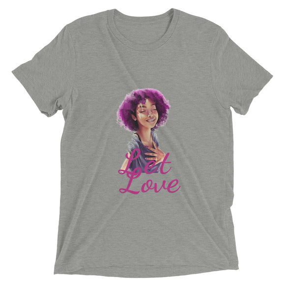 Let Love Short sleeve t-shirt