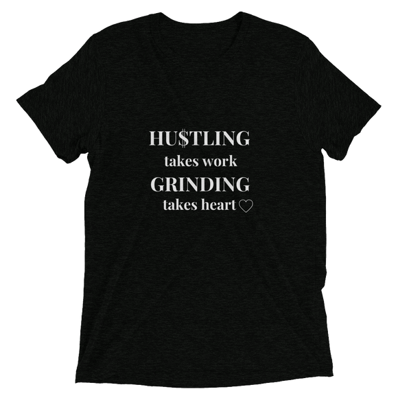 Hustling vs Grinding Short sleeve t-shirt